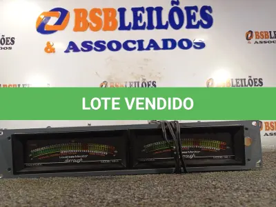LOTE 189 - 01 MEDIDOR DE AÚDIO MODELO 40 A. (NO ESTADO) ATENÇÃO! FAZER A VISITAÇÃO ANTES DE ARREMATAR, NÃO SABEMOS SE FUNCIONA. LEILÃO NÃO TEM GARANTIA E NEM DEVOLUÇÃO, SUJEITO A POSSÍVEIS AVARIAS VISÍVEIS/OCULTAS E/OU AUSÊNCIA DE COMPONENTES.