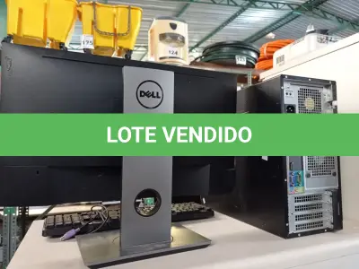 LOTE 169 - 01 CPU, 01 TECLADO E 01 MONITOR. (NO ESTADO) ATENÇÃO! FAZER A VISITAÇÃO ANTES DE ARREMATAR, NÃO SABEMOS SE FUNCIONA. LEILÃO NÃO TEM GARANTIA E NEM DEVOLUÇÃO, SUJEITO A POSSÍVEIS AVARIAS VISÍVEIS/OCULTAS E/OU AUSÊNCIA DE COMPONENTES.