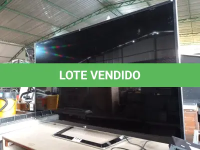 LOTE 192 - 01 TV 84” MARCA LG COM A TELA QUEBRADA. (NO ESTADO) ATENÇÃO! FAZER A VISITAÇÃO ANTES DE ARREMATAR, NÃO SABEMOS SE FUNCIONA. LEILÃO NÃO TEM GARANTIA E NEM DEVOLUÇÃO, SUJEITO A POSSÍVEIS AVARIAS VISÍVEIS/OCULTAS E/OU AUSÊNCIA DE COMPONENTES.
