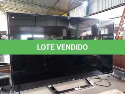 LOTE 192 - 01 TV 84” MARCA LG COM A TELA QUEBRADA. (NO ESTADO) ATENÇÃO! FAZER A VISITAÇÃO ANTES DE ARREMATAR, NÃO SABEMOS SE FUNCIONA. LEILÃO NÃO TEM GARANTIA E NEM DEVOLUÇÃO, SUJEITO A POSSÍVEIS AVARIAS VISÍVEIS/OCULTAS E/OU AUSÊNCIA DE COMPONENTES.