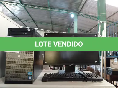 LOTE 169 - 01 CPU, 01 TECLADO E 01 MONITOR. (NO ESTADO) ATENÇÃO! FAZER A VISITAÇÃO ANTES DE ARREMATAR, NÃO SABEMOS SE FUNCIONA. LEILÃO NÃO TEM GARANTIA E NEM DEVOLUÇÃO, SUJEITO A POSSÍVEIS AVARIAS VISÍVEIS/OCULTAS E/OU AUSÊNCIA DE COMPONENTES.