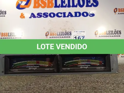 LOTE 167 - 01 MEDIDOR DE AÚDIO MODELO 40 A. (NO ESTADO) ATENÇÃO! FAZER A VISITAÇÃO ANTES DE ARREMATAR, NÃO SABEMOS SE FUNCIONA. LEILÃO NÃO TEM GARANTIA E NEM DEVOLUÇÃO, SUJEITO A POSSÍVEIS AVARIAS VISÍVEIS/OCULTAS E/OU AUSÊNCIA DE COMPONENTES.