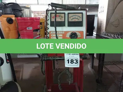 LOTE 183 - 01 AUXILIAR DE PARTIDA ASE 1200. (NO ESTADO) ATENÇÃO! FAZER A VISITAÇÃO ANTES DE ARREMATAR, NÃO SABEMOS SE FUNCIONA. LEILÃO NÃO TEM GARANTIA E NEM DEVOLUÇÃO, SUJEITO A POSSÍVEIS AVARIAS VISÍVEIS/OCULTAS E/OU AUSÊNCIA DE COMPONENTES.
