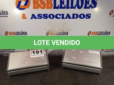 LOTE 191 - 02 SCANNERS MARCA FUJITSU. (NO ESTADO) ATENÇÃO! FAZER A VISITAÇÃO ANTES DE ARREMATAR, NÃO SABEMOS SE FUNCIONA. LEILÃO NÃO TEM GARANTIA E NEM DEVOLUÇÃO, SUJEITO A POSSÍVEIS AVARIAS VISÍVEIS/OCULTAS E/OU AUSÊNCIA DE COMPONENTES.