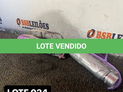 LOTE 024 - 02 GUARDA-CHUVAS PORTÁTEIS ( NOVO ) ( NO ESTADO )