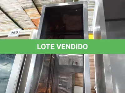 LOTE 161 - 01 COIFA EM AÇO INOX, MEDINDO 100CMX40CM. (NO ESTADO, NÃO SABEMOS SE FUNCIONA. LEILÃO NÃO TEM GARANTIA E NEM DEVOLUÇÃO).