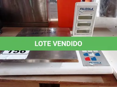 LOTE 156 - 01 BALANÇA DIGITAL FILIZOLA PLURIS ATÉ 15KG. (NO ESTADO, NÃO SABEMOS SE FUNCIONA. LEILÃO NÃO TEM GARANTIA E NEM DEVOLUÇÃO).