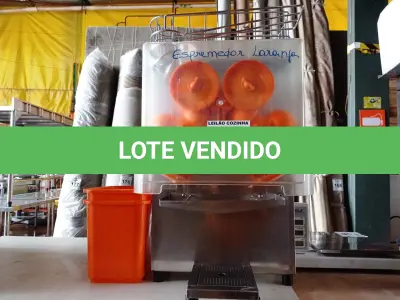 LOTE 158 - 01 ESPREMEDOR DE LARANJA COMERCIAL(FUNCIONANDO)(NO ESTADO. LEILÃO NÃO TEM GARANTIA E NEM DEVOLUÇÃO).