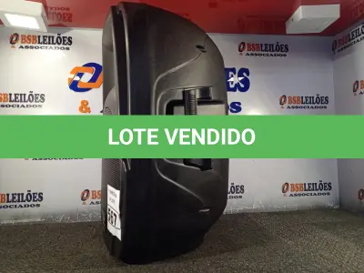 LOTE 567 - 01 CAIXA DE SOM PZ PROPASSIVE PX-12. (NO ESTADO) ATENÇÃO! FAZER A VISITAÇÃO ANTES DE ARREMATAR, NÃO SABEMOS SE FUNCIONA. LEILÃO NÃO TEM GARANTIA E NEM DEVOLUÇÃO, SUJEITO A POSSÍVEIS AVARIAS VISÍVEIS/OCULTAS E/OU AUSÊNCIA DE COMPONENTES.