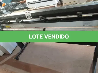 LOTE 335 - 01 PLOTTER HP. (NO ESTADO) ATENÇÃO! FAZER A VISITAÇÃO ANTES DE ARREMATAR, NÃO SABEMOS SE FUNCIONA. LEILÃO NÃO TEM GARANTIA E NEM DEVOLUÇÃO, SUJEITO A POSSÍVEIS AVARIAS VISÍVEIS/OCULTAS E/OU AUSÊNCIA DE COMPONENTES.