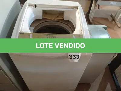 LOTE 333 - 01 MÁQUINA DE LAVAR E 01 FRAGMENTADORA DE PAPEL. (NO ESTADO) ATENÇÃO! FAZER A VISITAÇÃO ANTES DE ARREMATAR, NÃO SABEMOS SE FUNCIONA. LEILÃO NÃO TEM GARANTIA E NEM DEVOLUÇÃO, SUJEITO A POSSÍVEIS AVARIAS VISÍVEIS/OCULTAS E/OU AUSÊNCIA DE COMPONENTES.