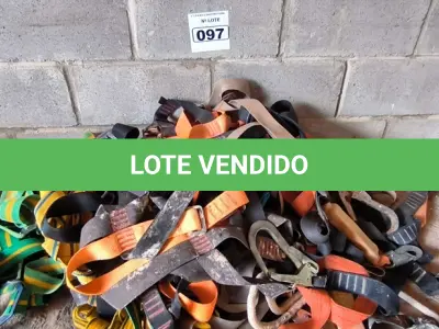 LOTE 097 - 01 LOTE COM CINTOS DE SEGURANÇA PARA OBRA (NO ESTADO)