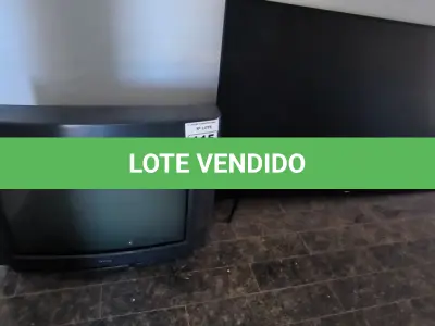 LOTE 115 - 02 TELEVISÕES (NO ESTADO)