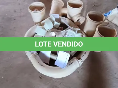 LOTE 061 - 01 LOTE COM CONEXÕES BUCHA DE REDUÇÃO 100X75 , BUCHA DE REDUÇÃO 50 X 75 , CURVA LONGA 75 , BUCHA DE REDUÇÃO 100 X 75 E T 150 X 100 (NO ESTADO)