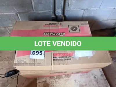 LOTE 095 - 01 LOTE DE FITAS DE ISOLAMENTO ACÚSTICO PARA DRYWALL. (NO ESTADO)