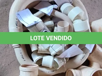 LOTE 061 - 01 LOTE COM CONEXÕES BUCHA DE REDUÇÃO 100X75 , BUCHA DE REDUÇÃO 50 X 75 , CURVA LONGA 75 , BUCHA DE REDUÇÃO 100 X 75 E T 150 X 100 (NO ESTADO)