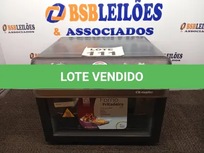 LOTE 111 - 01 - FORNO ELÉTRICO DE BANCADA 35L MUELLER COM FUNÇÃO AIR FRYER 110VOLTS (NO ESTADO, NÃO SABEMOS SE FUNCIONA. LEILÃO NÃO TEM GARANTIA E NEM DEVOLUÇÃO, SUJEITO A POSSÍVEIS AVARIAS VISÍVEIS/OCULTAS E/OU AUSÊNCIA DE COMPONENTES)