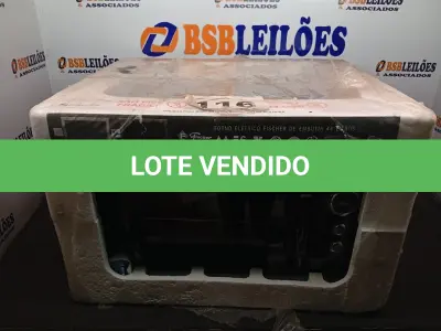 LOTE 116 - 01 - FORNO ELÉTRICO FISCHER NEW GRATINATTO DE EMBUTIR 44L INOX 110V (NO ESTADO, NÃO SABEMOS SE FUNCIONA. LEILÃO NÃO TEM GARANTIA E NEM DEVOLUÇÃO, SUJEITO A POSSÍVEIS AVARIAS VISÍVEIS/OCULTAS E/OU AUSÊNCIA DE COMPONENTES)