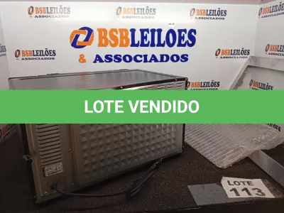 LOTE 113 - 01 - FORNO ELÉTRICO DE EMBUTIR BRITÂNIA BFE47E 47 LITROS 110V (NO ESTADO, NÃO SABEMOS SE FUNCIONA. LEILÃO NÃO TEM GARANTIA E NEM DEVOLUÇÃO, SUJEITO A POSSÍVEIS AVARIAS VISÍVEIS/OCULTAS E/OU AUSÊNCIA DE COMPONENTES)
