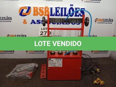 LOTE 279 - 01 - MÁQUINA LIMPEZA DE BICOS INJETORES RACE JET INTERLAGOS (NO ESTADO, NÃO SABEMOS SE FUNCIONA. LEILÃO NÃO TEM GARANTIA E NEM DEVOLUÇÃO, SUJEITO A POSSÍVEIS AVARIAS VISÍVEIS/OCULTAS E/OU AUSÊNCIA DE COMPONENTES)