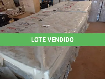 LOTE 097 - 01 - COLCHÃO CASAL PLUMATEX 138X188X22 (NO ESTADO, NÃO SABEMOS SE FUNCIONA. LEILÃO NÃO TEM GARANTIA E NEM DEVOLUÇÃO, SUJEITO A POSSÍVEIS AVARIAS VISÍVEIS/OCULTAS E/OU AUSÊNCIA DE COMPONENTES)
