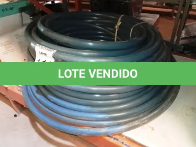 LOTE 111 - 01 ROLO DE  MANGUEIRA TUBO IRRIGAÇAO 1 X 2,0 AZUL INDEX. (NO ESTADO) ATENÇÃO! FAZER A VISITAÇÃO ANTES DE ARREMATAR, NÃO SABEMOS SE FUNCIONA. LEILÃO NÃO TEM GARANTIA E NEM DEVOLUÇÃO, SUJEITO A POSSÍVEIS AVARIAS VISÍVEIS/OCULTAS E/OU AUSÊNCIA DE COMPONENTES.