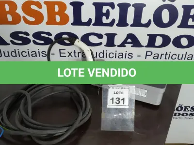 LOTE 131 - 01 CARREGADOR PARA VEÍCULOS ELÉTRICOS DA MARCA VOLVO. (NO ESTADO) ATENÇÃO! FAZER A VISITAÇÃO ANTES DE ARREMATAR, NÃO SABEMOS SE FUNCIONA. LEILÃO NÃO TEM GARANTIA E NEM DEVOLUÇÃO, SUJEITO A POSSÍVEIS AVARIAS VISÍVEIS/OCULTAS E/OU AUSÊNCIA DE COMPONENTES.