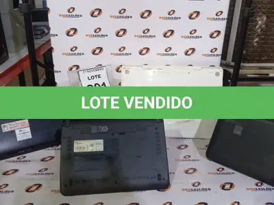 LOTE 201 - 01 MACBOOK APPLE E 03 NETBOOKS DE MARCAS E MODELOS DIVERSOS. (NO ESTADO) ATENÇÃO! FAZER A VISITAÇÃO ANTES DE ARREMATAR, NÃO SABEMOS SE FUNCIONA, LEILÃO NÃO TEM GARANTIA E NEM DEVOLUÇÃO, SUJEITO A POSSÍVEIS AVARIAS VISÍVEIS/OCULTAS E/OU AUSÊNCIA DE COMPONENTES.