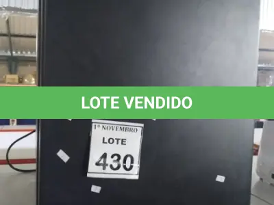 LOTE 430 - 01 FRIGOBAR 220V. (NO ESTADO) ATENÇÃO! FAZER A VISITAÇÃO ANTES DE ARREMATAR, NÃO SABEMOS SE FUNCIONA, LEILÃO NÃO TEM GARANTIA E NEM DEVOLUÇÃO, SUJEITO A POSSÍVEIS AVARIAS VISÍVEIS/OCULTAS E/OU AUSÊNCIA DE COMPONENTES.