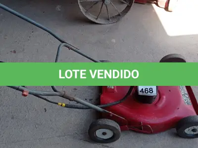 LOTE 468 - 01 MÁQUINA DE CORTAR GRAMA MARCA BRUDDEN. (NO ESTADO) ATENÇÃO! FAZER A VISITAÇÃO ANTES DE ARREMATAR, NÃO SABEMOS SE FUNCIONA, LEILÃO NÃO TEM GARANTIA E NEM DEVOLUÇÃO, SUJEITO A POSSÍVEIS AVARIAS VISÍVEIS/OCULTAS E/OU AUSÊNCIA DE COMPONENTES.