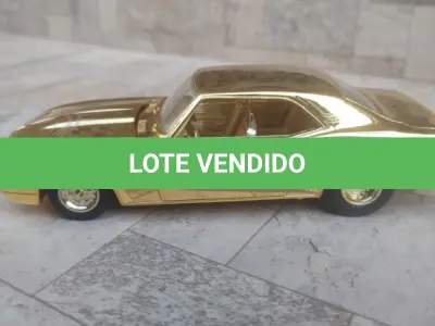 LOTE 077 - 01 MINIATURA DE COLEÇÃO GOLDBERG 1998 WCW 24K GOLD NITRO-STREETRO D NIB RACING CHAMPIONS ESCALA 1:24. (NO ESTADO) ATENÇÃO! FAZER A VISITAÇÃO ANTES DE ARREMATAR, NÃO SABEMOS SE FUNCIONA, LEILÃO NÃO TEM GARANTIA E NEM DEVOLUÇÃO, SUJEITO A POSSÍVEIS AVARIAS VISÍVEIS/OCULTAS E/OU AUSÊNCIA DE COMPONENTES.