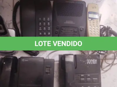 LOTE 419 - 01 HP SCANHET 7000 PARADA A MUITO TEMPO SEM USO E TEST MAIS LOTES DE TELEFONES. (NO ESTADO) ATENÇÃO! FAZER A VISITAÇÃO ANTES DE ARREMATAR, NÃO SABEMOS SE FUNCIONA, LEILÃO NÃO TEM GARANTIA E NEM DEVOLUÇÃO, SUJEITO A POSSÍVEIS AVARIAS VISÍVEIS/OCULTAS E/OU AUSÊNCIA DE COMPONENTES.
