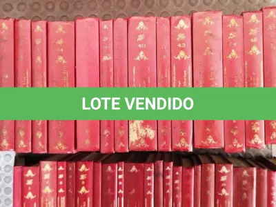 LOTE 492 - 01 COLEÇÃO OS IMORTAIS DA LITERATURA UNIVERSAL  COM 51 VOLUMES. (NO ESTADO) ATENÇÃO! FAZER A VISITAÇÃO ANTES DE ARREMATAR, NÃO SABEMOS SE FUNCIONA, LEILÃO NÃO TEM GARANTIA E NEM DEVOLUÇÃO, SUJEITO A POSSÍVEIS AVARIAS VISÍVEIS/OCULTAS E/OU AUSÊNCIA DE COMPONENTES.
