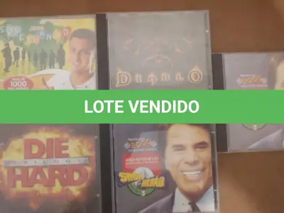 LOTE 471 - 01 COLEÇÃO CDS DE JOGOS PARA PC ANTIGOS. (NO ESTADO) ATENÇÃO! FAZER A VISITAÇÃO ANTES DE ARREMATAR, NÃO SABEMOS SE FUNCIONA, LEILÃO NÃO TEM GARANTIA E NEM DEVOLUÇÃO, SUJEITO A POSSÍVEIS AVARIAS VISÍVEIS/OCULTAS E/OU AUSÊNCIA DE COMPONENTES.