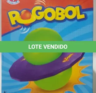 LOTE 458 - 01 POGOBOL. BRINQUEDO INFANTIL DA MARCA ESTRELA. NOVO, SEM USO. (NO ESTADO) ATENÇÃO! FAZER A VISITAÇÃO ANTES DE ARREMATAR, NÃO SABEMOS SE FUNCIONA, LEILÃO NÃO TEM GARANTIA E NEM DEVOLUÇÃO, SUJEITO A POSSÍVEIS AVARIAS VISÍVEIS/OCULTAS E/OU AUSÊNCIA DE COMPONENTES.