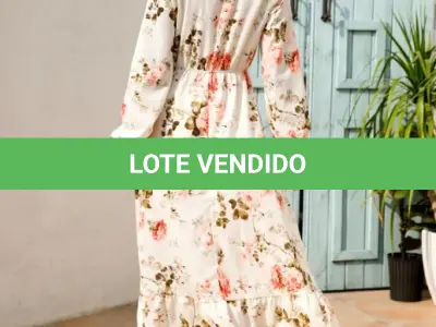 LOTE 523 - 03 VESTIDOS NOVOS TAMANHOS M SENDO UM VESTIDO DE MANGA EM POLIÉSTER TAMANHO M,AVELORIA ROSIE VESTIDO COM MANGAS LANTERNA E AMARRAÇÃO NAS COSTAS UM ELEGANTE FLORAL IMPRESSO LONGOS VESTIDOS CASUAIS O PESCOÇO DE MANGA COMPRIDA. (NO ESTADO) ATENÇÃO! FAZER A VISITAÇÃO ANTES DE ARREMATAR, NÃO SABEMOS SE FUNCIONA, LEILÃO NÃO TEM GARANTIA E NEM DEVOLUÇÃO, SUJEITO A POSSÍVEIS AVARIAS VISÍVEIS/OCULTAS E/OU AUSÊNCIA DE COMPONENTES.