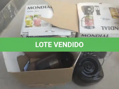 LOTE 482 - 01 LOTE COM PANELA E 3 LIQUIDIFICADORES. (NO ESTADO) ATENÇÃO! FAZER A VISITAÇÃO ANTES DE ARREMATAR, NÃO SABEMOS SE FUNCIONA, LEILÃO NÃO TEM GARANTIA E NEM DEVOLUÇÃO, SUJEITO A POSSÍVEIS AVARIAS VISÍVEIS/OCULTAS E/OU AUSÊNCIA DE COMPONENTES.