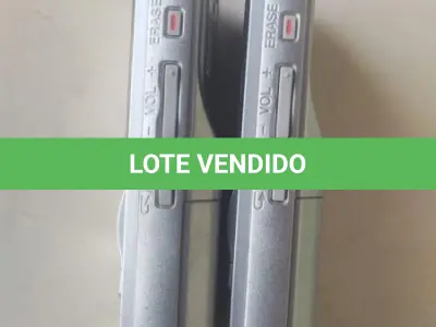 LOTE 481 - 01 LOTE CONTENDO 02 GRAVADORES DE AUDIO SONY. (NO ESTADO) ATENÇÃO! FAZER A VISITAÇÃO ANTES DE ARREMATAR, NÃO SABEMOS SE FUNCIONA, LEILÃO NÃO TEM GARANTIA E NEM DEVOLUÇÃO, SUJEITO A POSSÍVEIS AVARIAS VISÍVEIS/OCULTAS E/OU AUSÊNCIA DE COMPONENTES.