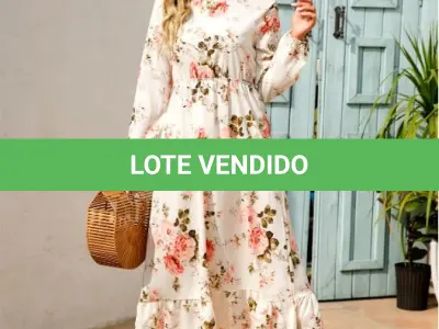 LOTE 523 - 03 VESTIDOS NOVOS TAMANHOS M SENDO UM VESTIDO DE MANGA EM POLIÉSTER TAMANHO M,AVELORIA ROSIE VESTIDO COM MANGAS LANTERNA E AMARRAÇÃO NAS COSTAS UM ELEGANTE FLORAL IMPRESSO LONGOS VESTIDOS CASUAIS O PESCOÇO DE MANGA COMPRIDA. (NO ESTADO) ATENÇÃO! FAZER A VISITAÇÃO ANTES DE ARREMATAR, NÃO SABEMOS SE FUNCIONA, LEILÃO NÃO TEM GARANTIA E NEM DEVOLUÇÃO, SUJEITO A POSSÍVEIS AVARIAS VISÍVEIS/OCULTAS E/OU AUSÊNCIA DE COMPONENTES.