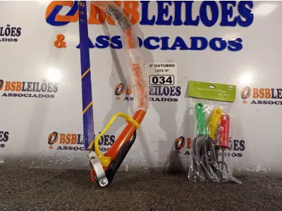 LOTE 034 - 01 CONJUNTO PARA JARDINAGEM E 01 ARCO DE SERRA 20”. (NO ESTADO) ATENÇÃO! FAZER A VISITAÇÃO ANTES DE ARREMATAR, NÃO SABEMOS SE FUNCIONA. LEILÃO NÃO TEM GARANTIA E NEM DEVOLUÇÃO, SUJEITO A POSSÍVEIS AVARIAS VISÍVEIS/OCULTAS E/OU AUSÊNCIA DE COMPONENTES.