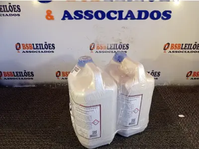 LOTE 124 - 10 LITROS DE CLOROCLEAN, LIMPADOR DESINFETANTE CLORADO PARA INDÚSTRIAS ALIMENTÍCIAS E AFINS. (NO ESTADO) ATENÇÃO! FAZER A VISITAÇÃO ANTES DE ARREMATAR, NÃO SABEMOS SE FUNCIONA. LEILÃO NÃO TEM GARANTIA E NEM DEVOLUÇÃO, SUJEITO A POSSÍVEIS AVARIAS VISÍVEIS/OCULTAS E/OU AUSÊNCIA DE COMPONENTES.