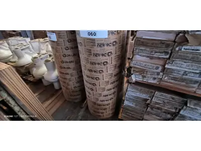 LOTE 060 - 02 FORMAS EM PAPELÃO PARA COLUNAS (NO ESTADO, NÃO SABEMOS SE FUNCIONA. LEILÃO NÃO TEM GARANTIA E NEM DEVOLUÇÃO).