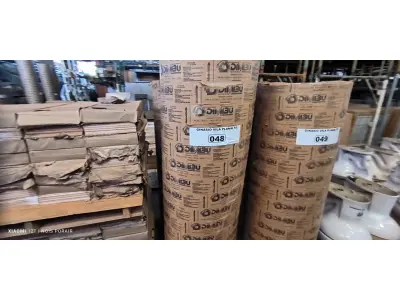LOTE 048 - 02 FORMAS EM PAPELÃO PARA COLUNAS (NO ESTADO, NÃO SABEMOS SE FUNCIONA. LEILÃO NÃO TEM GARANTIA E NEM DEVOLUÇÃO).