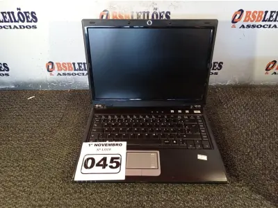 LOTE 045 - 01 NOTEBOOK MARCA AMAZON PC. (NO ESTADO) ATENÇÃO! FAZER A VISITAÇÃO ANTES DE ARREMATAR, NÃO SABEMOS SE FUNCIONA. LEILÃO NÃO TEM GARANTIA E NEM DEVOLUÇÃO, SUJEITO A POSSÍVEIS AVARIAS VISÍVEIS/OCULTAS E/OU AUSÊNCIA DE COMPONENTES.