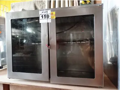 LOTE 159 - 01 ESTERILIZADOR DE FACAS PARA AÇOUGUE. (NO ESTADO, NÃO SABEMOS SE FUNCIONA. LEILÃO NÃO TEM GARANTIA E NEM DEVOLUÇÃO).