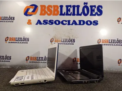 LOTE 031 - 02 NETBOOK’S MARCAS E MODELOS DIVERSOS PARA RETIRADA DE PEÇAS. (NO ESTADO) ATENÇÃO! FAZER A VISITAÇÃO ANTES DE ARREMATAR, NÃO SABEMOS SE FUNCIONA. LEILÃO NÃO TEM GARANTIA E NEM DEVOLUÇÃO, SUJEITO A POSSÍVEIS AVARIAS VISÍVEIS/OCULTAS E/OU AUSÊNCIA DE COMPONENTES.