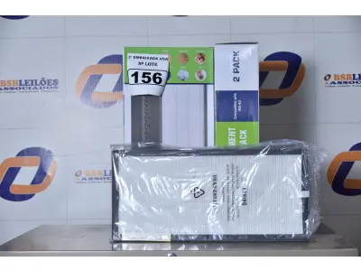 LOTE 156 - 02 CAIXAS COM 02 FILTROS CADA PARA AR-CONDICIONADO COMPATIBLE WITH MA-40. (FILTERS 2 PACKS.) (NO ESTADO)0000021