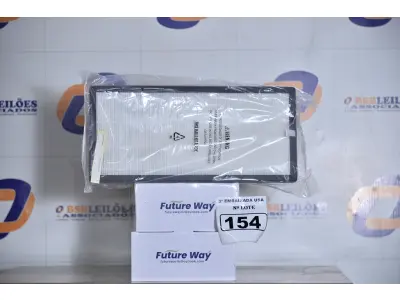LOTE 154 - 02 CAIXAS COM 02 FILTROS CADA PARA AR-CONDICIONADO COMPATIBLE WITH MA-40. (FILTERS 2 PACKS.) (NO ESTADO)0000021