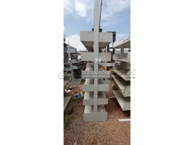 01 ESTANTE DE FERRO. (NO ESTADO) ATENÇÃO! FAZER A VISITAÇÃO ANTES DE ARREMATAR, NÃO SABEMOS SE FUNCIONA, LEILÃO NÃO TEM GARANTIA E NEM DEVOLUÇÃO, SUJEITO A POSSÍVEIS AVARIAS VISÍVEIS/OCULTAS E/OU AUSÊNCIA DE COMPONENTES.