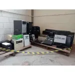 LOTE 023 - 8 NOBREAKS + 2 NOTEBOOKS ACER EI- 571+ 15 COMPUTADORES + APARELHO DE DVR SEM HD (SUCATA) + IMPRESSORA A LASER + MONITOR DE VÍDEO + 2 CENTRAIS DE ALARME (SUCATA) + HD (SUCATA) + SISTEMA DE EMERGÊNCIA (SUCATA) + CENTRAL LUZ DE EMERGÊNCIA (SUCATA) + 8 ESTABILIZADORES = (SUCATA) + 2 TELEFONES SEM FIO INTELBRAS (UNIDADE: B-046 - SÃO JOSÉ DO RIO PRETO/SP LOCAL DE RETIRADA: AVENIDA ABÍLIO APPOLONI N° 100 - JARDIM CONCEIÇÃO –  SÃO JOSÉ DO RIO PRETO/SP - CEP: 15.030-800)